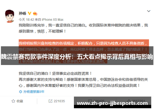 魏震禁赛罚款事件深度分析：五大看点揭示背后真相与影响
